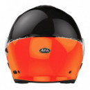 Casco Jet AIROH Helios Fluo Ngr Nar