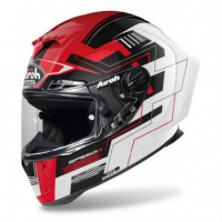 Casco AIROH GP550 S Challenge Red Gloss
