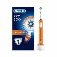 BRAUN Cepillo Oral B Pro 600 Naranja (D16.513CAO)