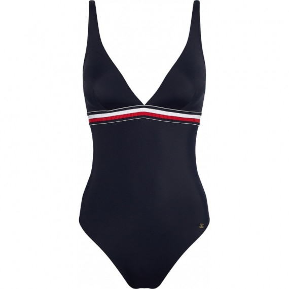 Bañador Mujer TOMMY HILFIGER Triangle One Piece Rp
