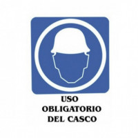 Señal Adhesiva Uso Obligario Casco 8220 11X15MM.
