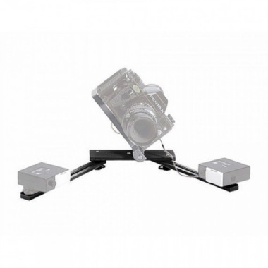 MANFROTTO - Support macro pour appareil photo et 2 flashs