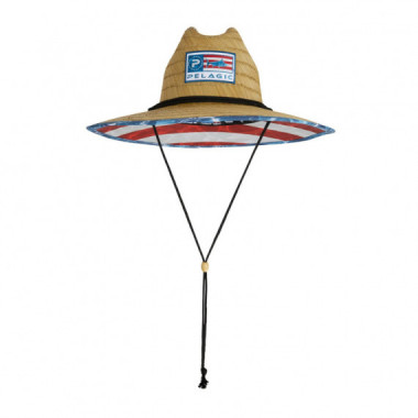 PELAGIC Baja Straw Americamo Hat