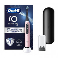 Cepillo Eléctrico Oral B Io Serie 5 Rosa  BRAUN