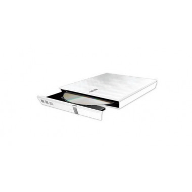 ASUS Grabadora DVD Slim Externa USB Blanca