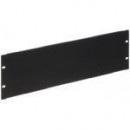 LAPARA Tapa Ciega para Rack 19 3U Negro