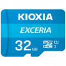 KIOXIA Micro Sd 32GB Exceria Uhs-i C10 R100 Mas Adaptador