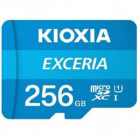 KIOXIA Micro Sd 256GB Exceria Uhs-i C10 R100 Mas Adaptador