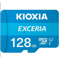 KIOXIA Micro Sd 128GB Exceria Uhs-i C10 R100 Mas Adaptador