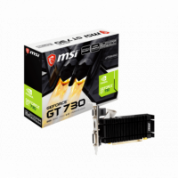 MSI Tarjeta Grafica Gt 730K 2GB GDDR3 Lp Low Profile / HDMI / VGA / DVI