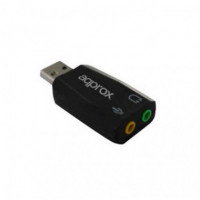APPROX Tarjeta Sonido USB 5.1