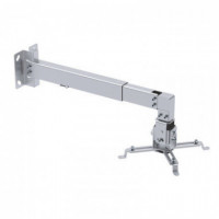 TOOQ Soporte Pared Inclinable para Proyector Plata