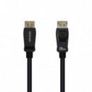 AISENS Cable Displayport 2M 1.4 8K Negro