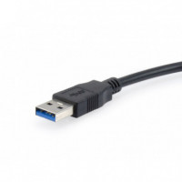 EQUIP Adaptador USB a HDMI Negro
