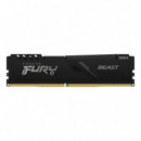 KINGSTON Memoria Fury Beast Black DDR4 16GB 2666MHZ CL16