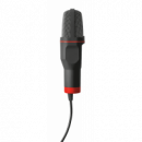 TRUST Microfono Mico Gxt 212 con Tripode Conexiones Jack 3.5MM y USB Cable 1.8M