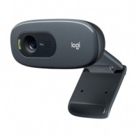 LOGITECH HD Webcam C270 Negro