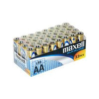MAXELL MAX73131 Pack 32 Pilas Alcalinas LR6 Aa 1.5V