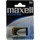 MAXELL MAX15025 Pila Alcalina 9V LR61 Blister 1UD  Eu