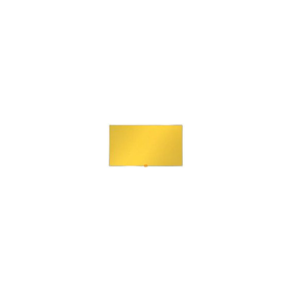 NOBO Tablero de Fieltro de 32 de Formato Panoramica Amarillo
