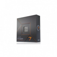 AMD Procesador Ryzen 7 7700X AM5 4.7GHZ Box Incluye Graficos / sin Disipador