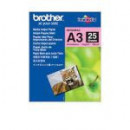 BROTHER Papel Glossy Foto Mate 145GR A3 25 Hojas