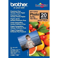 BROTHER Papel Glossy Foto 10X15 260GR 20 Hojas