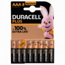 DURACELL Plus Power 100 Pila Alcalina Aaa LR03 BLISTER*8