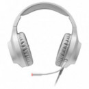 MARS GAMING Auriculares con Micro MH222W Blanco