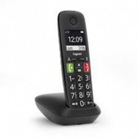 GIGASET Telefono Inalambrico Dect E290 Teclas Grandes Negro