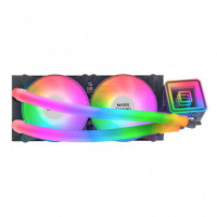 MARS GAMING Refrigeracion LIQUIDAMLULTRA240 Rgb Negra
