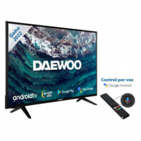 Televisor Led DAEWOO 43 4K Uhd USB Smart TV Android Wifi BLUETOOTH Dolby
