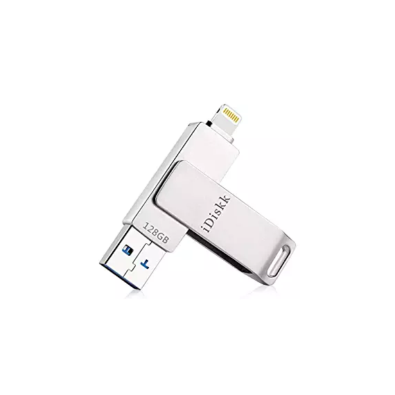 IDISKK 128GB USB 3.0 Pendrive Compatible con Apple