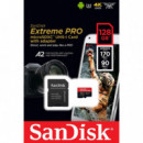 SANDISK Tarj. Ext. Pro Micro Sdxc 128GB 170MB/S + Adap Sd