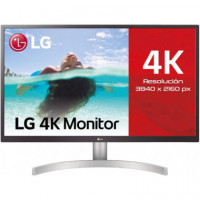 LG Monitor 27" 27UL500-W Gaming IPS 4K 5MS Displayport 2 HDMI
