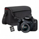 Canon EOS 2000D Kit + EF-S 18-55 DC III + Funda + Tarjeta SD