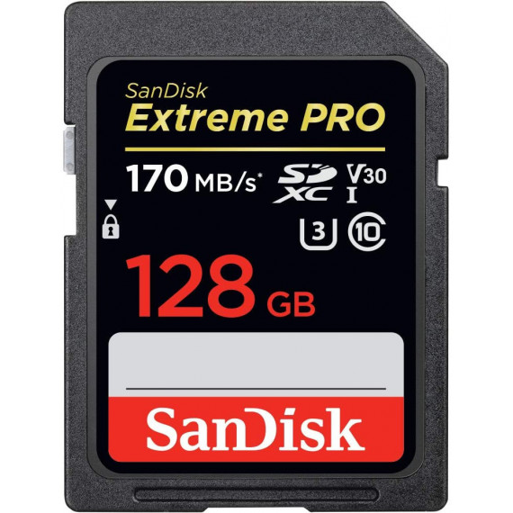 SANDISK Tarjeta Extreme Pro Sdxc 128GB 170MB/S