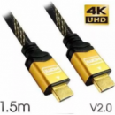 CROMAD CABLE HDMI 1.5 METROS V2.0 4K