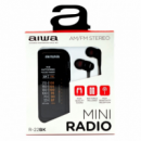 AIWA Radio de Bolsillo R-22 + Auriculares