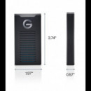 G-drive Mobile Ssd de 2TB, Almacenamiento Portátil  ‎G-TECHNOLOGY