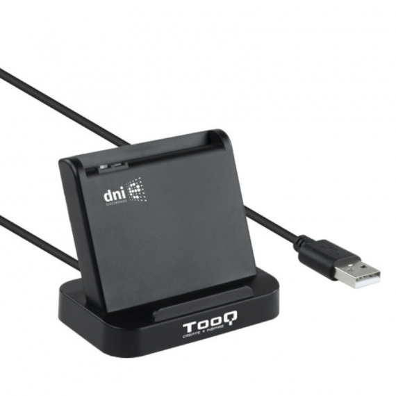 TOOQ Lecteur de cartes externe USB 2.0 Noir