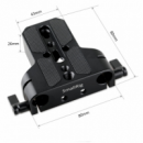 SMALLRIG Baseplate With Dual 15MM Rod Clamp 1674
