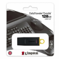 KINGSTON Minidisco Pendrive Exodia Negro USB 3.2 DTX/128GB