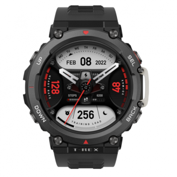 AMAZFIT T-rex 2 Smartwatch Ember Black