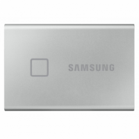 SAMSUNG T7 Touch Ssd Externo USB 3.2 Tipo C Color Plateado 1TB.