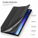DUX DUCIS Domo Series Tri-fold Tablet Cover Protective para Lenovo Tab M10 Plus Gen 3 Negro