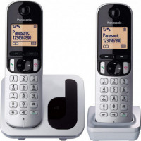 PANASONIC Teléfono Fijo Inalámbrico Duo Digital Lcd 1.6" KX-TGC212