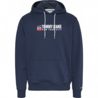 Sudadera con Capucha Entry Athletics Tommy Jeans  TOMMY HILFIGER