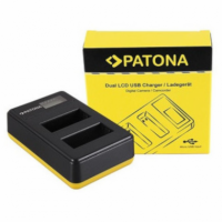 PATONA Cargador Dual Lcd USB para Canon LP-E17