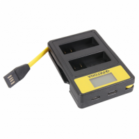 PATONA Cargador USB Smart Dual Lcd para LP-E8